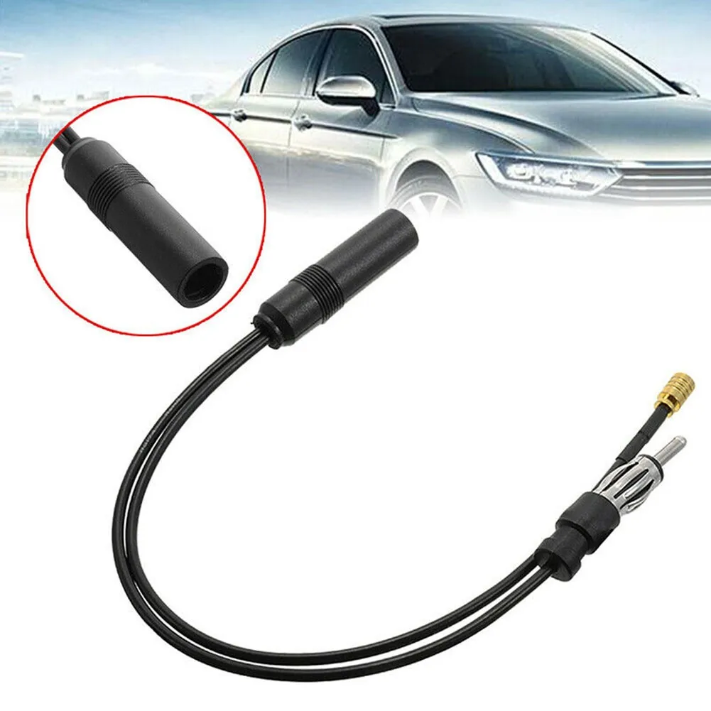 

DAB Adapter Cable FM/AM Car Radio Antenna Aerial Splitter Adapter Cable Converter Accessory SMB Converter