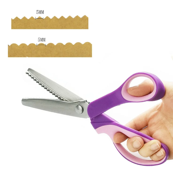 Пилообразные ножницы треугольные швейные для шитья | Дом и сад