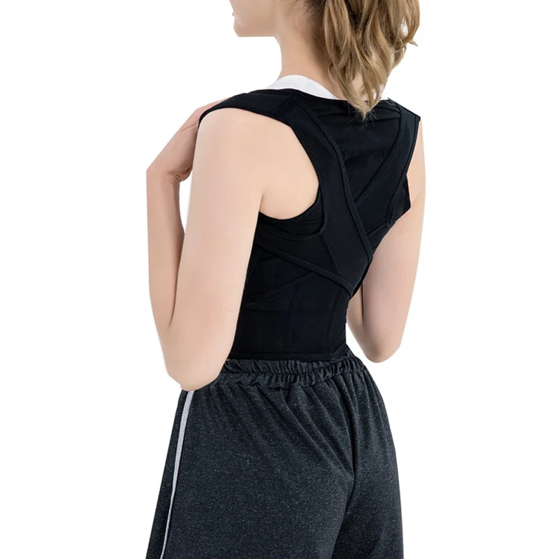 Корректор осанки плечевой поясничный бандаж поддерживающий спинку позвоночника