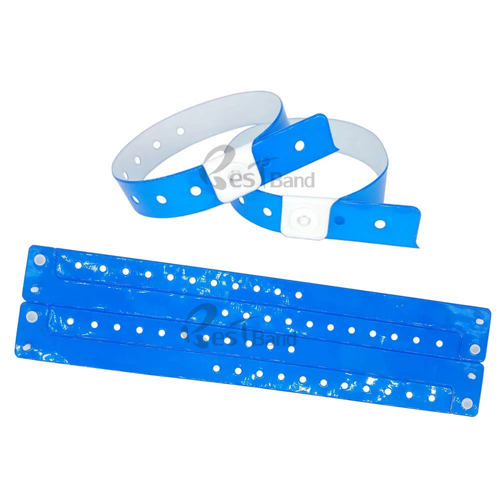 Виниловые браслеты простой цвет безопасность события фестивали широкое лицо