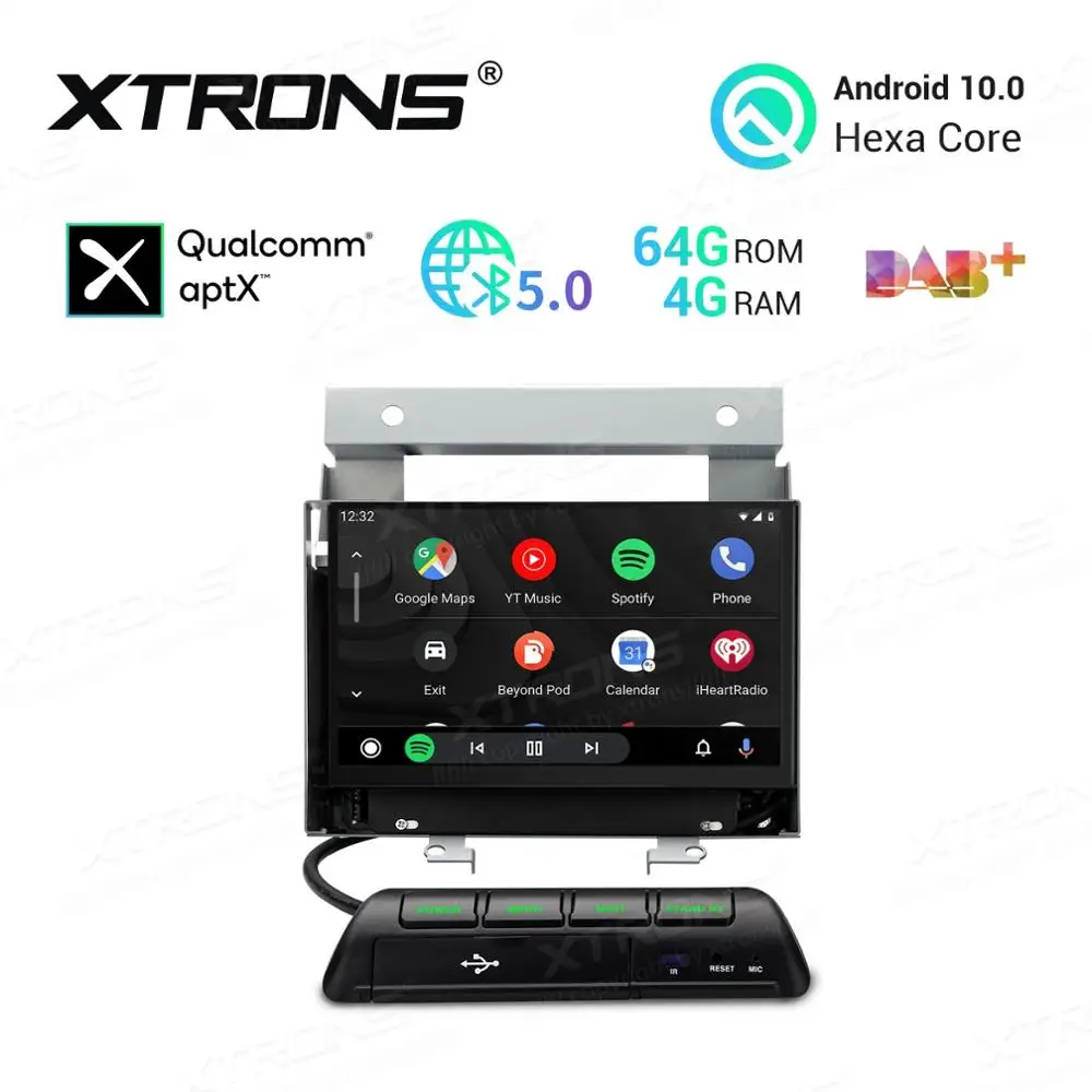 7 &quotAndroid 10 0 OS автомобильный мультимедийный GPS системный плеер для Land Rover Freelander 2 2006