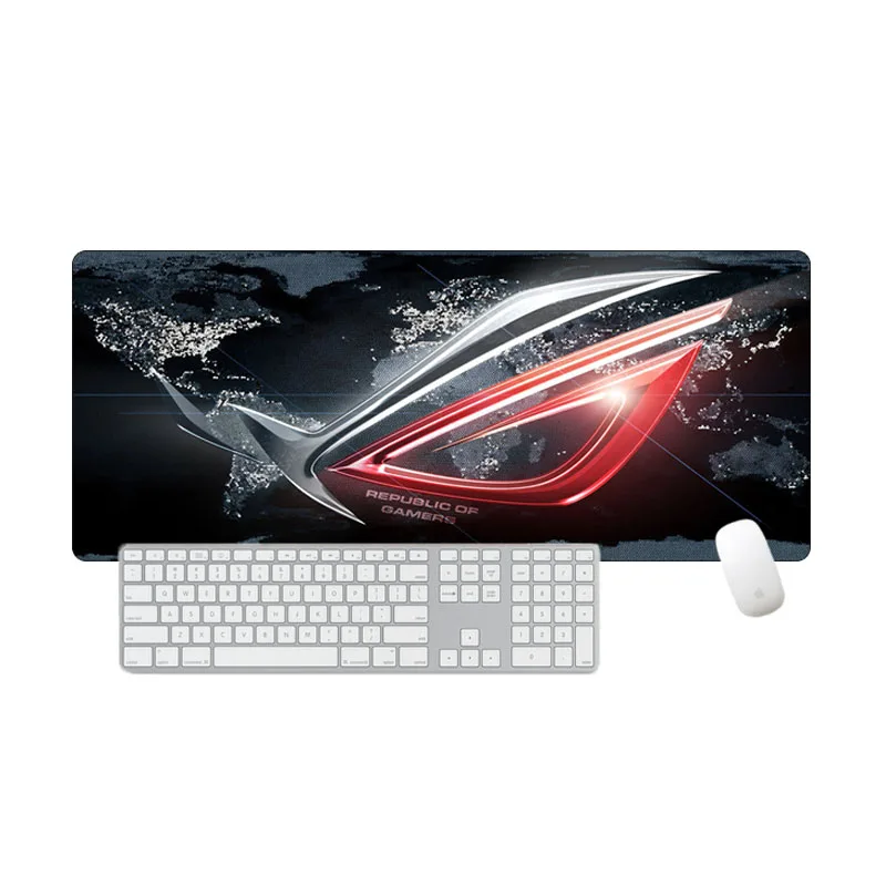 Большой коврик для мыши ASUS Нескользящий Резиновый игровой ноутбука настольного