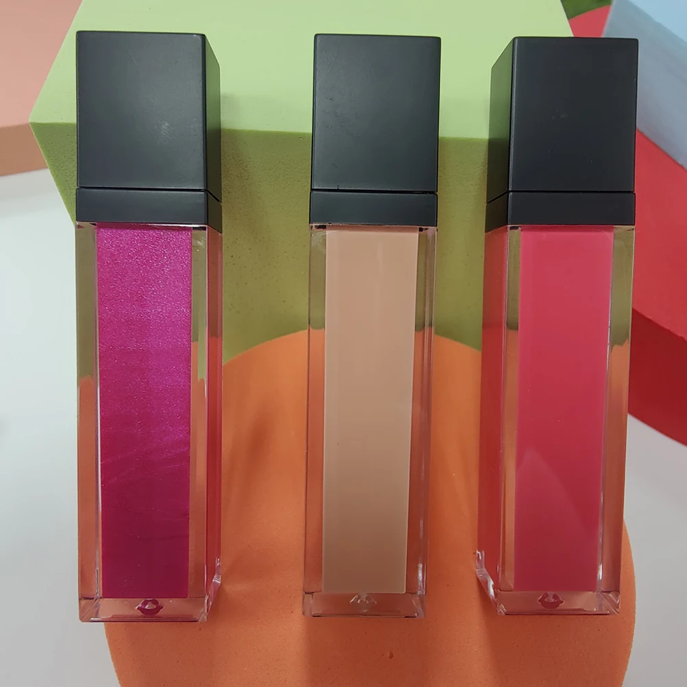 

52 Colors Long-Lasting Glossy Liquid Lipstick 3 Pcs/set Christmas Gift Lip Gloss
