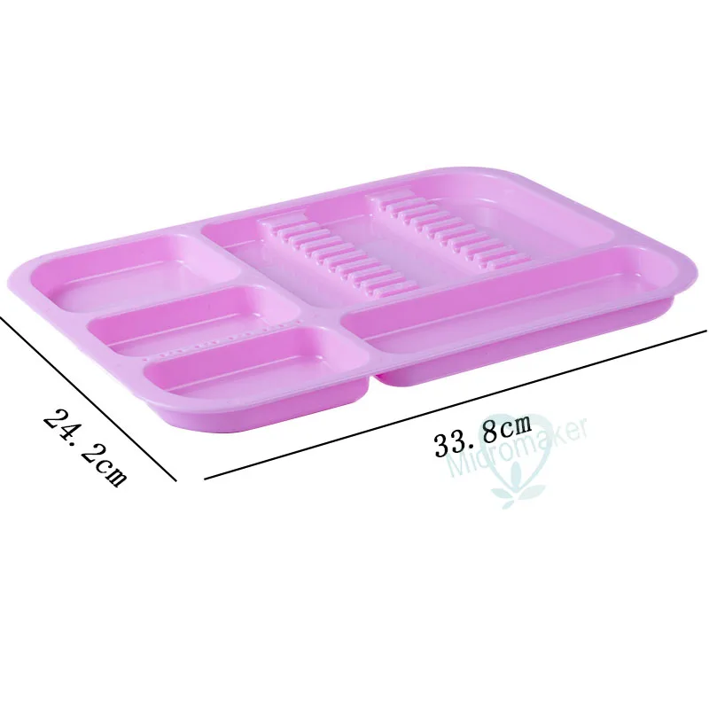 New Dental Autoclavable Split Segregated Placed Trays 135 Degree Tray |