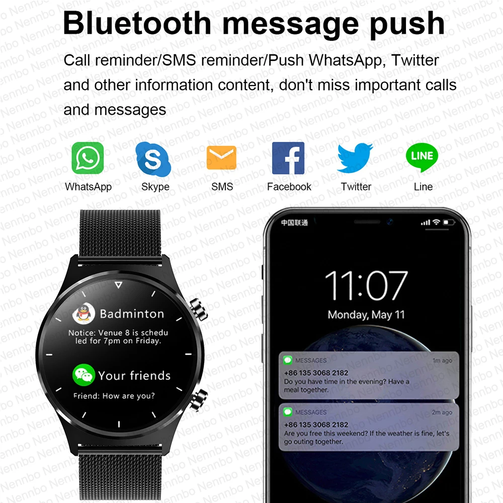 2021 новые мужские Смарт часы IP68 Водонепроницаемые умные кровяное давление Пульс