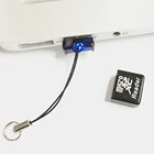 Новинка для устройства чтения sd-карт Мини Супер Скорость USB 2,0 Micro SDSDXC TF Card Reader адаптер usb-хаб устройство чтения карт памяти черного и белого цвета
