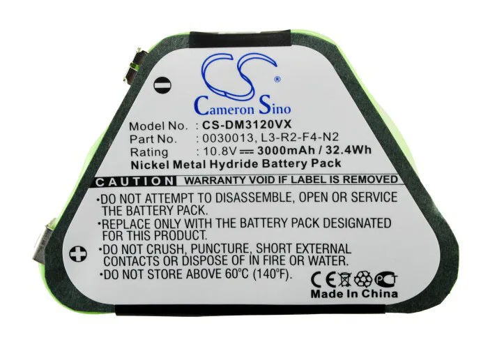 Cameron Sino 0030013 L3-R2-F4-N2 Аккумулятор для грязевого дьявола M030 M3120 3000 мАч | Электроника