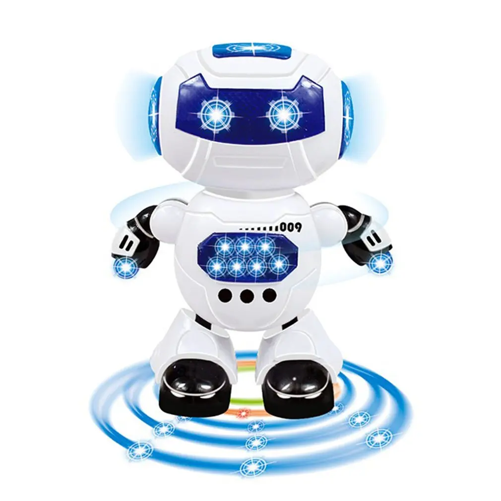 Новинка, игрушки для детей, танцевальный и музыкальный робот, детские электрические игрушки, танцевальный робот Hyun, вращающаяся музыка с по...
