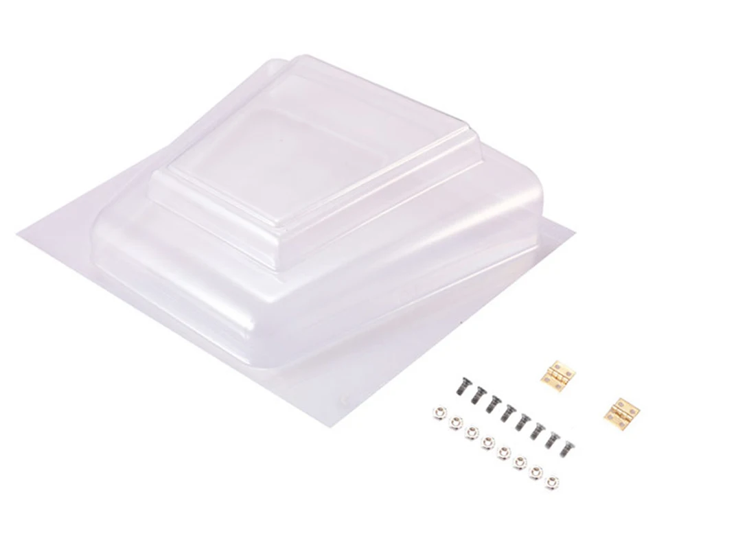 

DJ DIY Traxxas TRX4 Upgrade Accessories Transparent Hood Modification A Type RC Car Parts Self-coloring Voiture telecommand