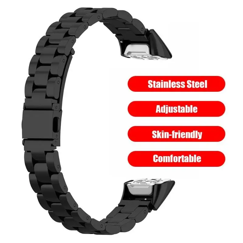 Ремешок для умных часов из нержавеющей стали сменные полосы Samsung Galaxy Fit SM R370 умные