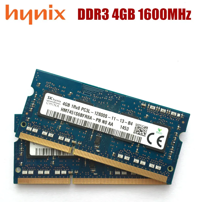 Набор микросхем Hynix 2 ГБ 4 8 PC3L 12800S DDR3 2G 4G 8G 1600 МГц память для ноутбука модуль ОЗУ