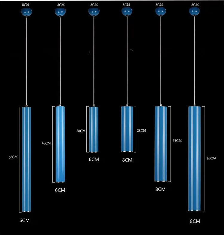 

Modern Home Decoration Led Dining Room Pendant Lamp Long Stick Art Led Aisle Down Lamp Fixtures Free Shipping LED Bulbs Iron AC
