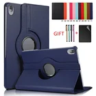 Чехол для планшета Lenovo P11, вращающийся на 360 Градусов Кожаный чехол-подставка для Lenovo Tab P11 Pro, чехол Funda TB-J606F TB-J706F + пленка + ручка