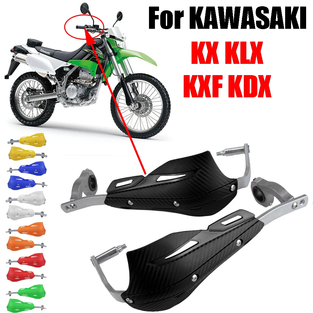 Для KAWASAKI KX KLX KXF 125 150 250 450 450F KX250 KX250F KLX250 KX450F KLX450R защита для рук на Мотоцикл Защита |