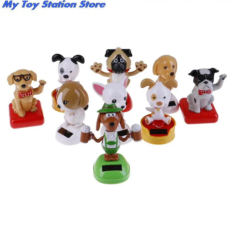 

Авто волшебный на солнечной батарее танцующие собаки качающаяся игрушка подарок украшение автомобиля