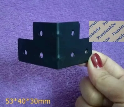 Edge Brace 2 шт./лот Черный дорожный полёт аудио чехол Встраиваемая бабочка Засов петля с защелкой угловая скобка пружинная тяга ролик комплект оборудования - Цвет: Edge Brace