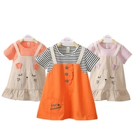 new girls dress new brand baby girls blouse ruched children clothing dress girls clothes