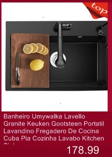 Смеситель для кухни Wasbak Lavello Integral Banheiro Keuken Gootsteen Lavandino Cucina Cuba Pia Cozinha De Cocina Fregadero