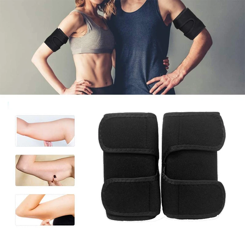 

Women's Arm Trimmers Tighten Sweat Bands Performance Sleeves 2 Pack Neoprene Sauna Workout Shaper Arm Slimmer Wrap Fat Burn Belt