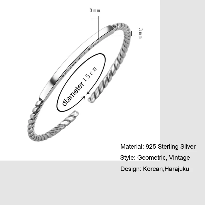 

Bracelet for Women Luxury Geometric Round Bracelets Bangles Charms with s925 Stamped Woman Jewelry Christmas Gift 2020 Trendy