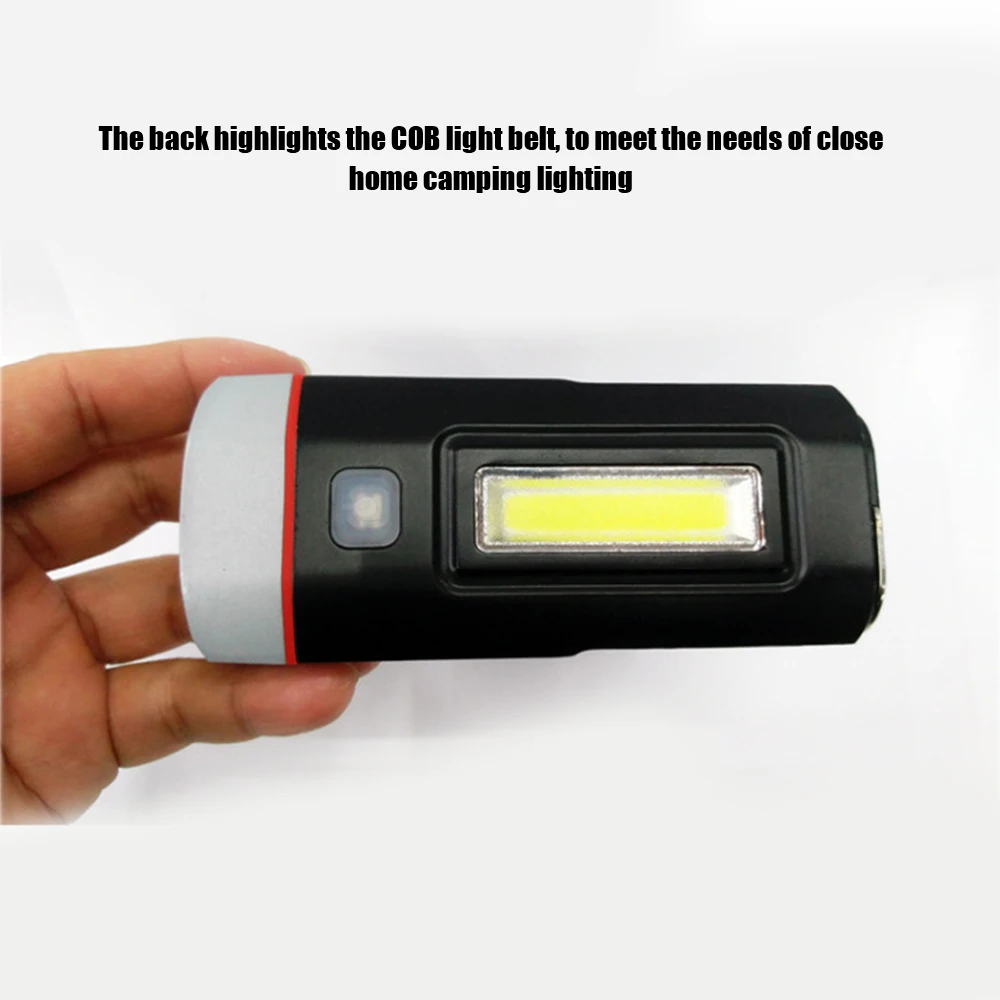 

Bicycle Headlight USB Rechargable 500lm Bike Front Light Torch Cycling Magnetic Head Lamp for MTB Road Bike Accessory