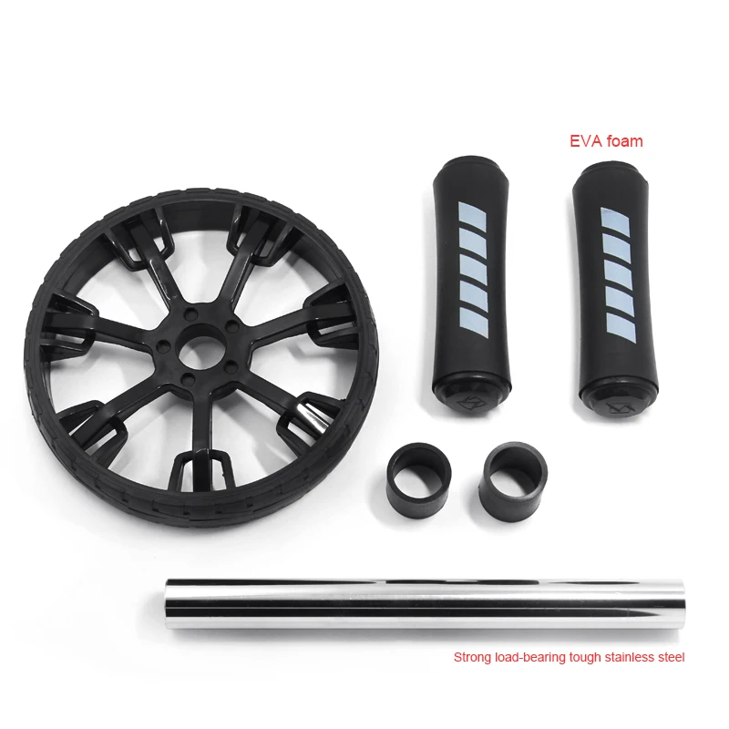 Лидер продаж мощность Ab Wheel бесшумные двухколесные брюшные мышцы фитнес