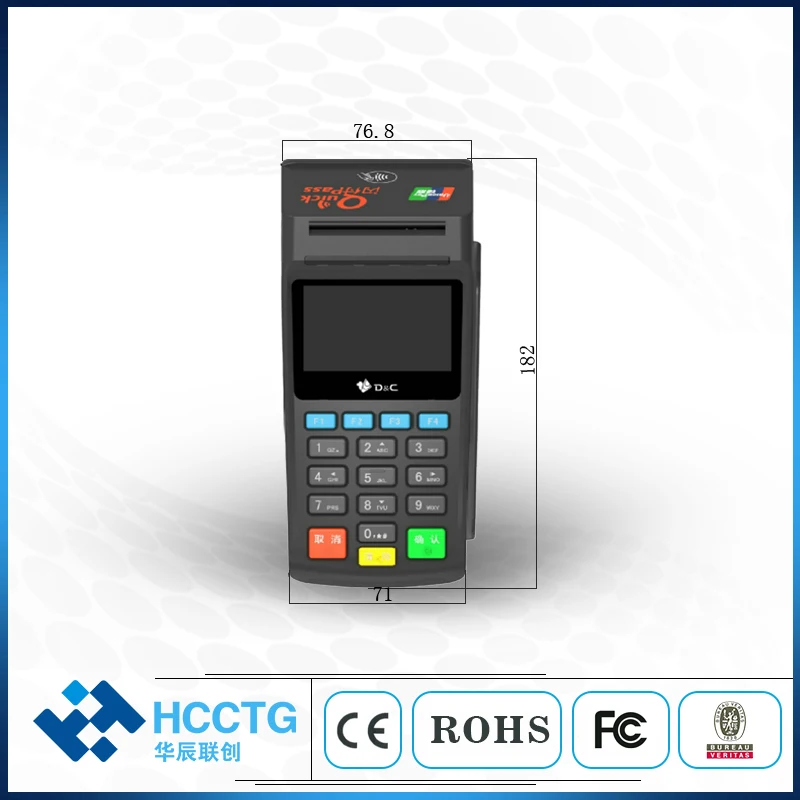 MSR+ NFC+ считыватель контактные карты Настольный POS коврик для банкинга Z90PD