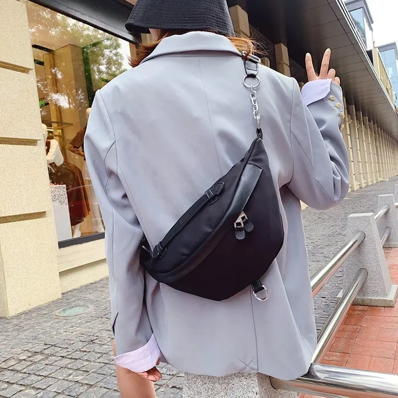 Женская поясная сумка Высококачественная нейлоновая Большая вместительная