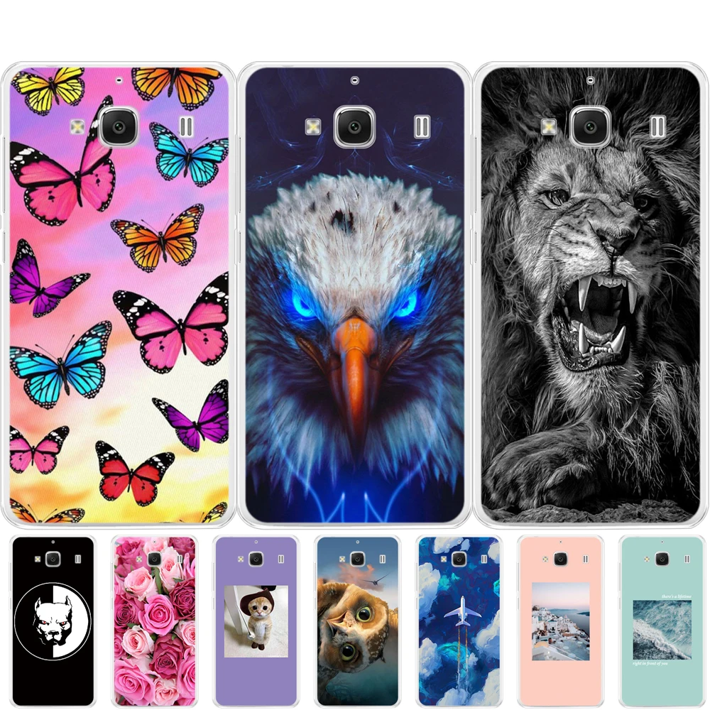 Мягкий чехол из ТПУ для xiaomi Redmi 2 Redmi2 крутой дизайн силиконовый Hongmi Hongmi2 чехлы