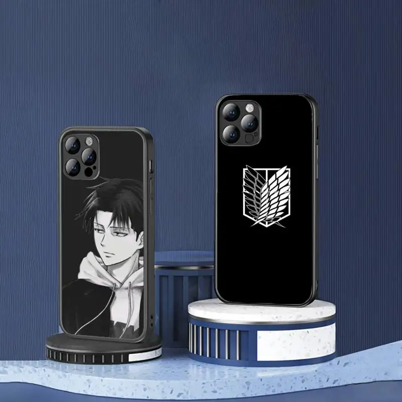 

Anime attack on Titan Phone Case for iPhone 13 7 8 11 12 Pro X XS XR Samsung A S Note 10 21S 71 Plus pro Max mobile bags