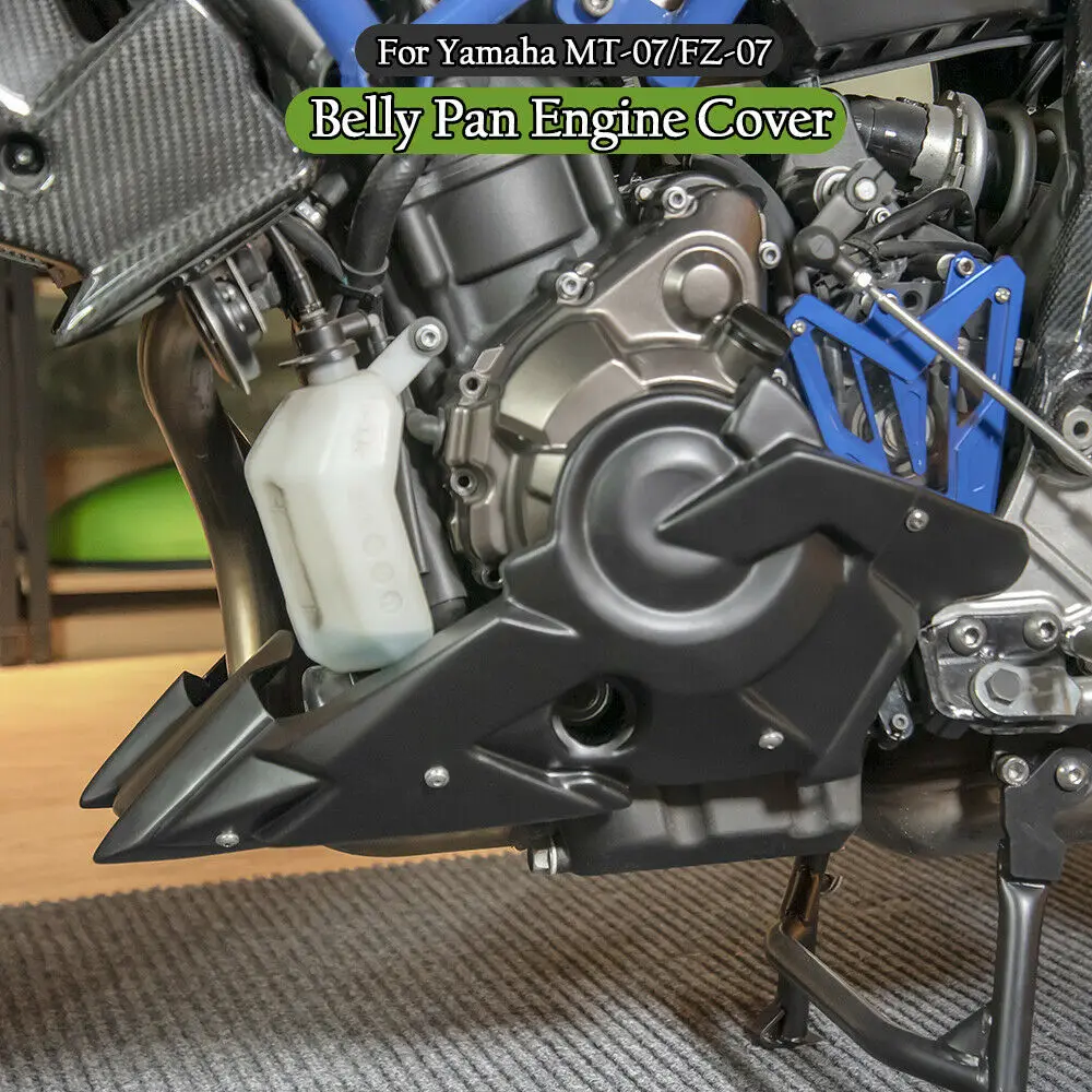 Обтекатель для спойлера двигателя MT07 с крепежным комплектом Yamaha MT 07 FZ07 2014 2015 2016 2017