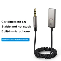 usb bluetooth receiver for car 3 5 3 5mm jack aux bluetooth 5 0 adapter wireless audio music bluetooth transmitter