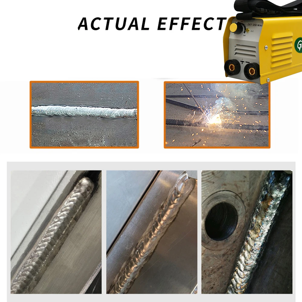 220V 20-250A регулируемый ток портативный бытовой мини Электрический сварочный