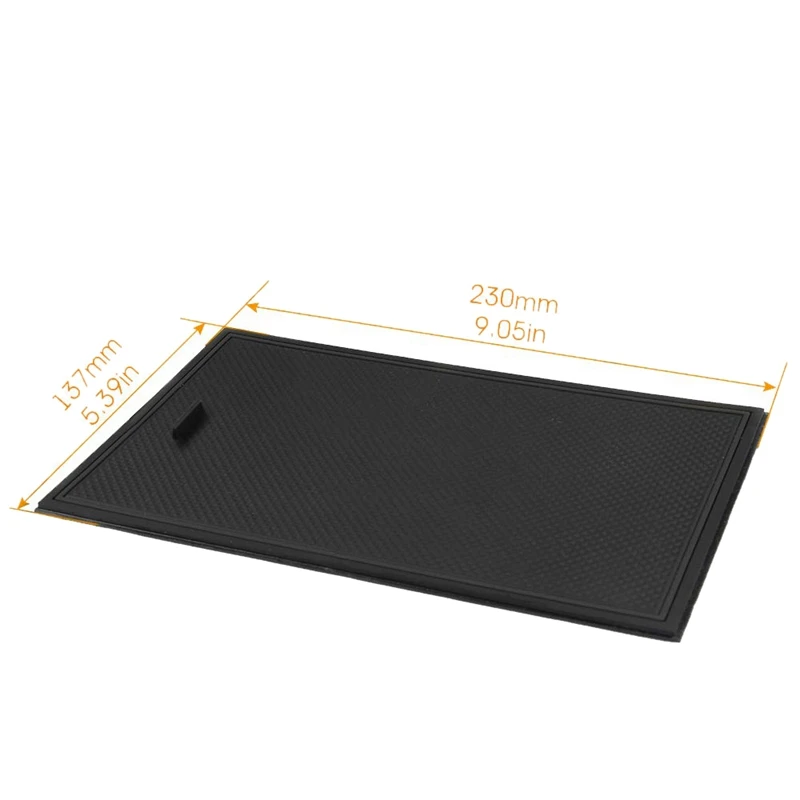 Скрытый отсек крышка центральная консоль Органайзер лоток Противоскользящий