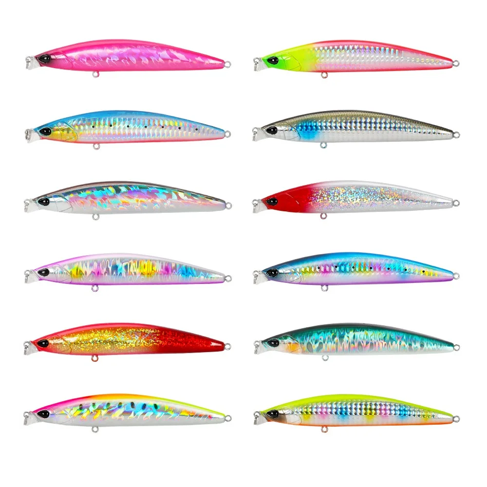 

118F shoal Minnow 118mm 19g Bass Ocean Beach Fishing Lures 2020 Japan fishing tackle swimbait ice fish pesca whopper plopper