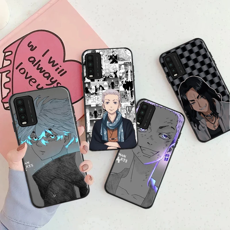 

Anime Tokyo Avengers Phone Case For Xiaomi Redmi 9 9i 9AT 9T 9A 9C 10X 4G 5G Note 10 10T 10S 10 5G 10T 5G Funda Coque Soft TPU