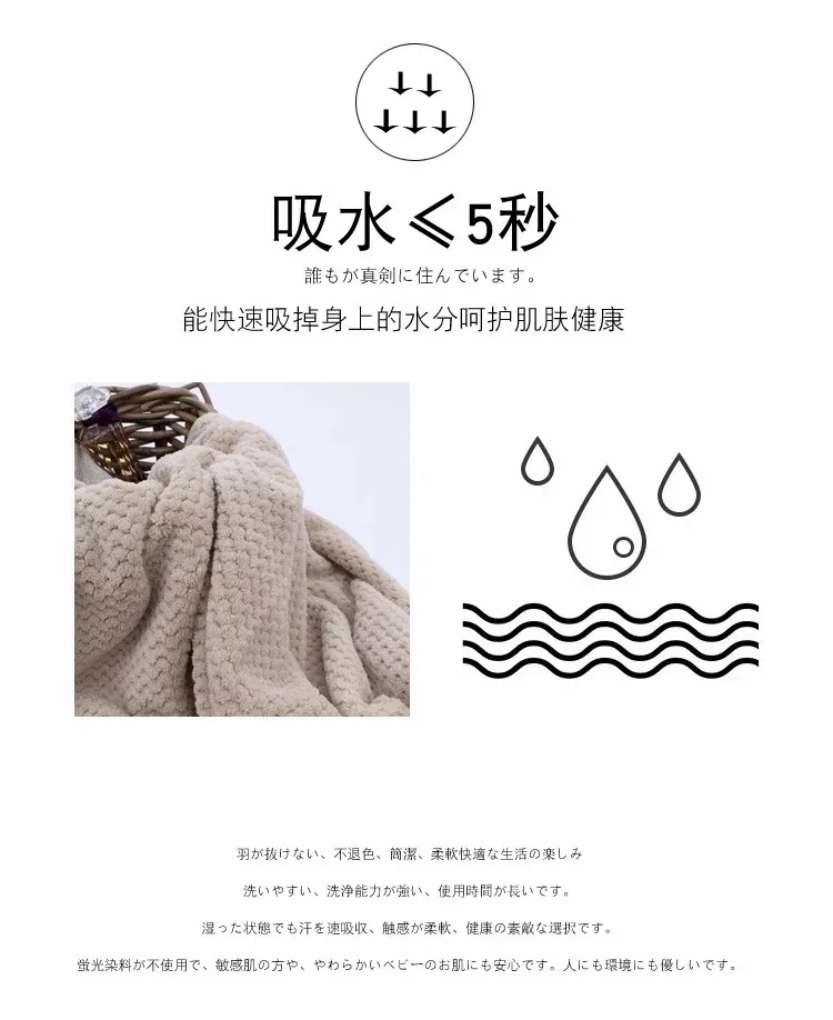 New 70X140CM Bath Towels For Adults High Quality Thicken Soft Shower Swimming Spa Sport Travel Towels Microfiber Large Towel Set