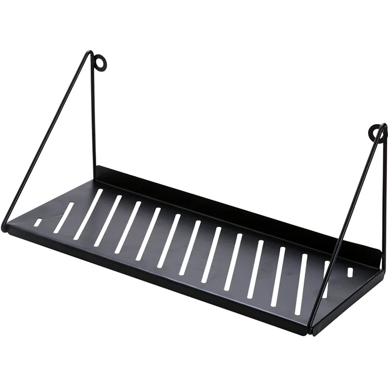 Ins металлический стеллаж для хранения настенные украшения Полка Органайзер