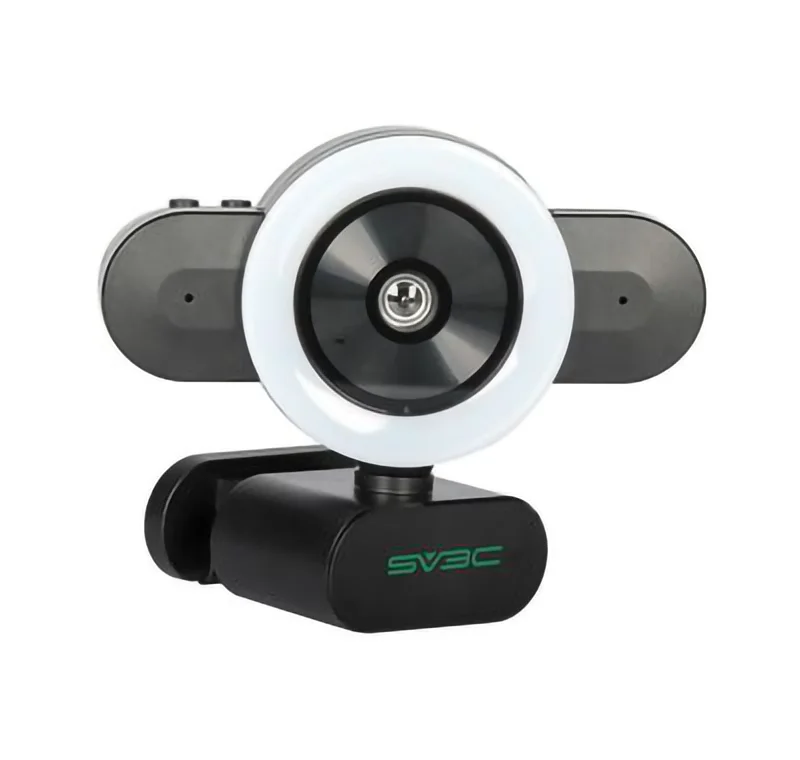 

PC USB Camera Webcam 2K With Light and Microphone For Computer Webcast Youtube Zoom Skype Steaming