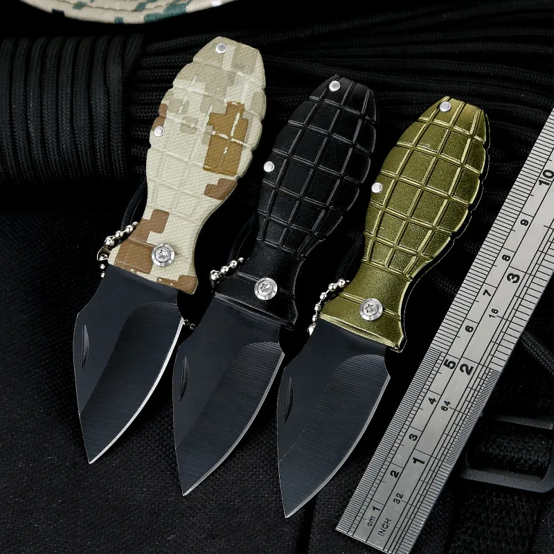 Складной нож для переноски на открытом воздухе кемпинга выживания жесткость Гао