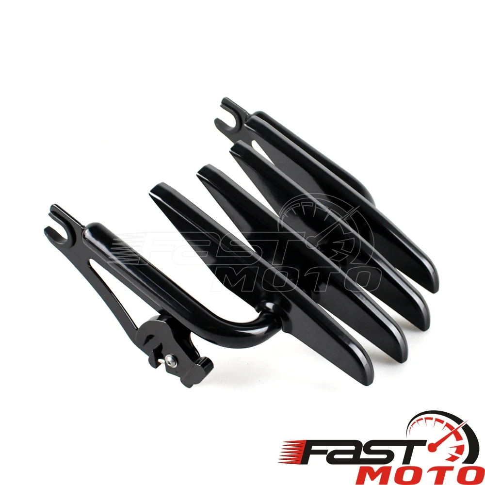 Съемный багажный Стелс для Harley Touring мотоцикла Stealth спинка Сисси-бара Road King CVO Street