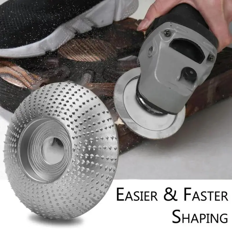 

Carbide Wood Sanding Carving Shaping Disc For Angle Grinder Grinding Wheel 84mm