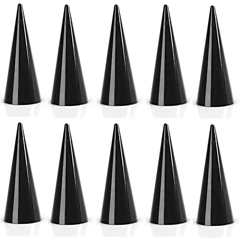 1 шт. Пластик палец конус кольца на кончики пальцев рук стенд Дисплей Держатель