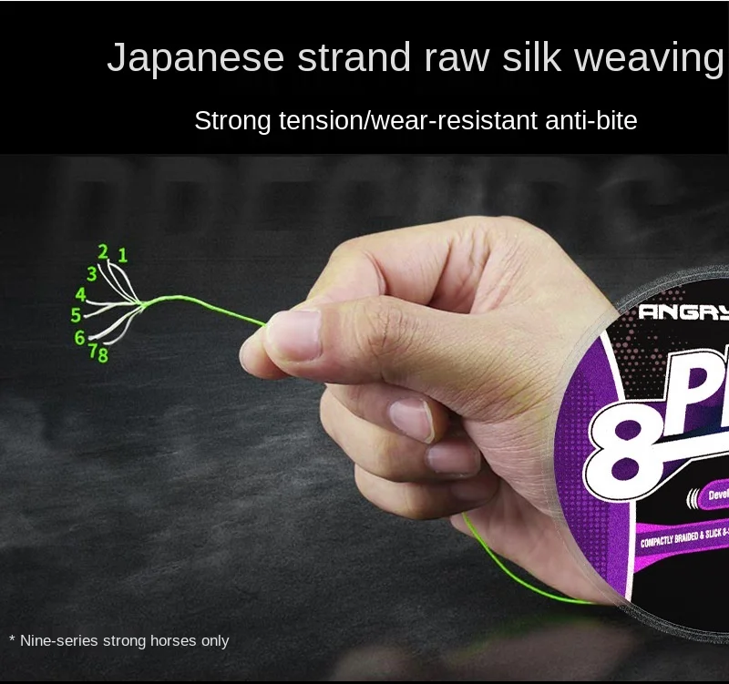 Леска рыболовная 114 м 300 8-9 сделай обработка фторуглеродным покрытием углеродные