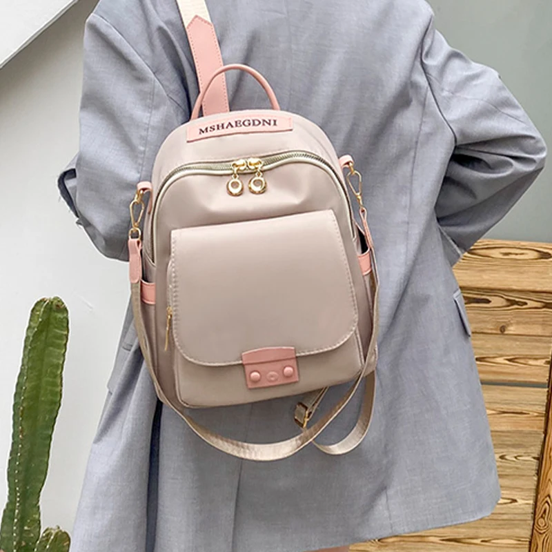 

Женская сумка на плечо, рюкзак, многофункциональный дорожный рюкзак, повседневные женские рюкзаки, высококачественный рюкзак из ткани Оксф...