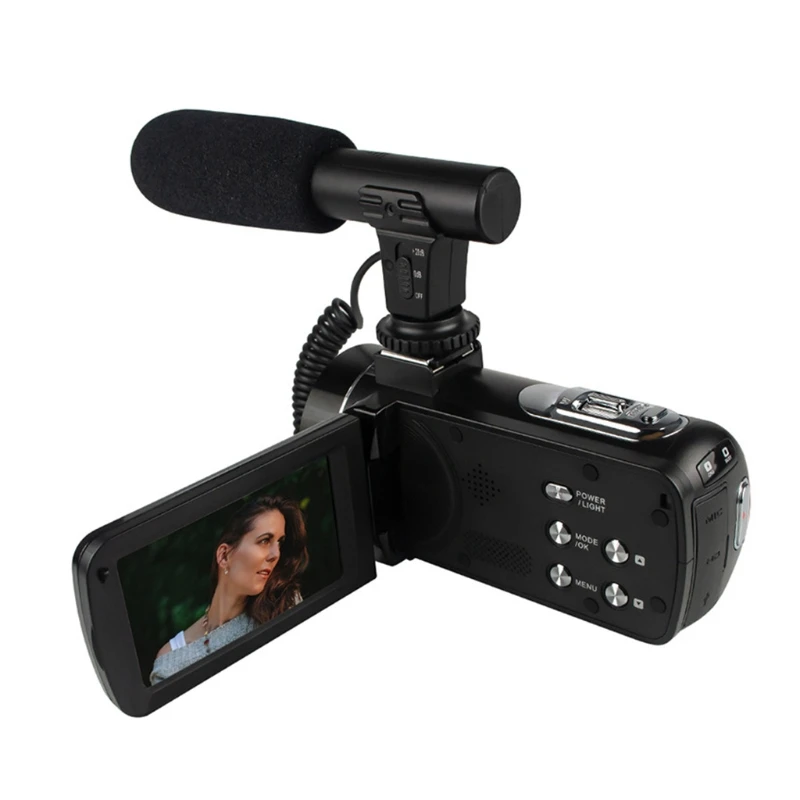 

Vlog Camera 1520P Full 16 Million Pixel DV Camcorder Digital Video Camera Screen For Recorder Digital Camera X3UC