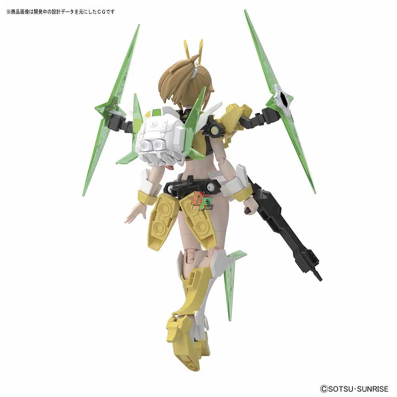 Оригинальная модель Bandai HG HGBF 062 1/144 сборный истребитель Gundam Triumph Wannai Hoshino Funa сборка