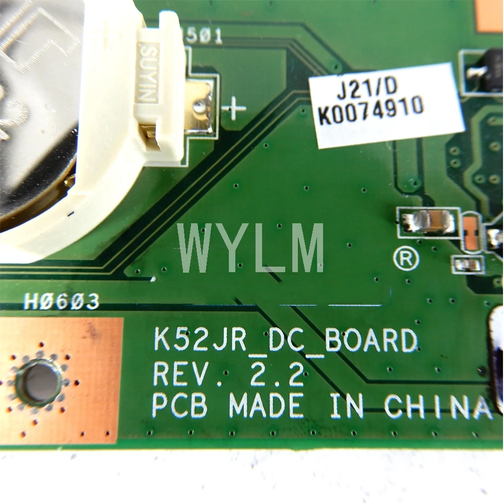 Для ASUS A52J K52 K52J K52JR JE JB JV JU JT K52JC K52DR X52F K52F X52J USB DC Jack Board 60-NXMDC1000 REV: 2 100% протестирован |