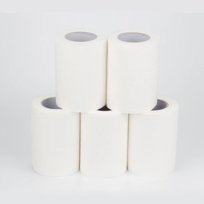 

24Pcs Soft White Toilet Paper Towels Rolls Toilet Paper Household Paper Products 4 Ply Paper Tissue