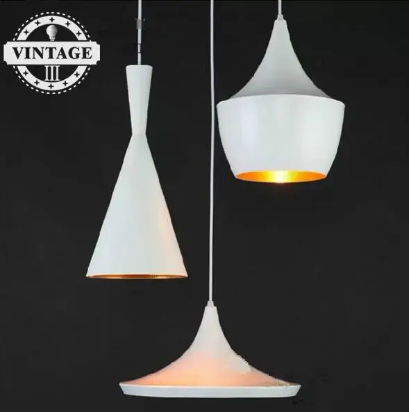 Музыкальная Подвесная лампа с медным абажуром 3 шт./упак. Черный Новый ABC (высокий